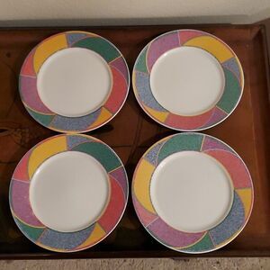 Misono Rhythm 8723 Salad Plate 7 5" Set of 4 VINTAGE